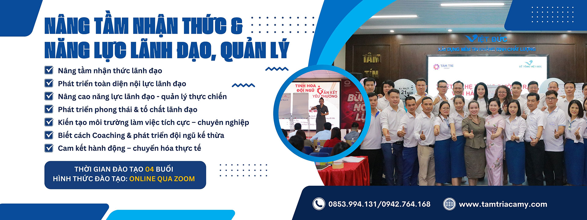 Nâng tầm nhận thức & năng lực lãnh đạo, quản lý