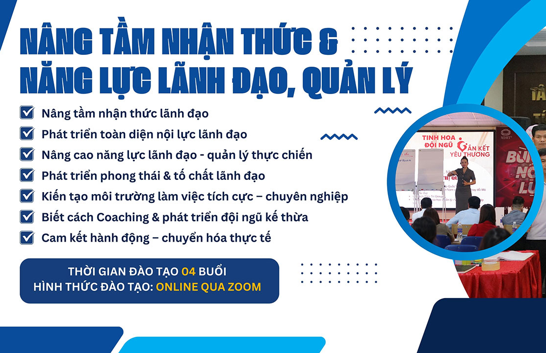 Nâng tầm nhận thức & năng lực lãnh đạo, quản lý