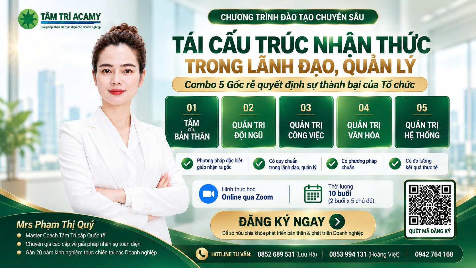 TÁI CẤU TRÚC NHẬN THỨC TRONG LÃNH ĐẠO, QUẢN LÝ