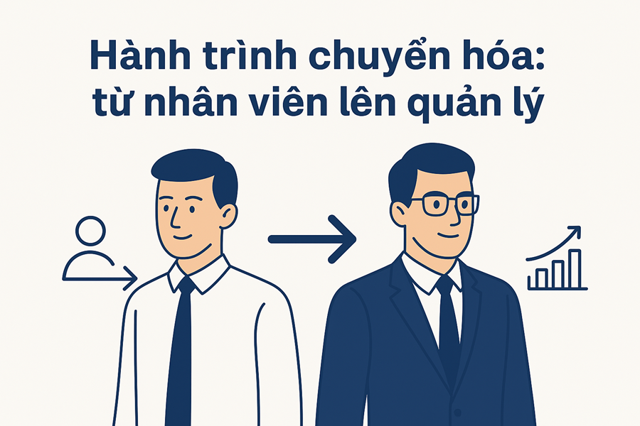 Hành trình chuyển hóa: từ nhân viên lên quản lý